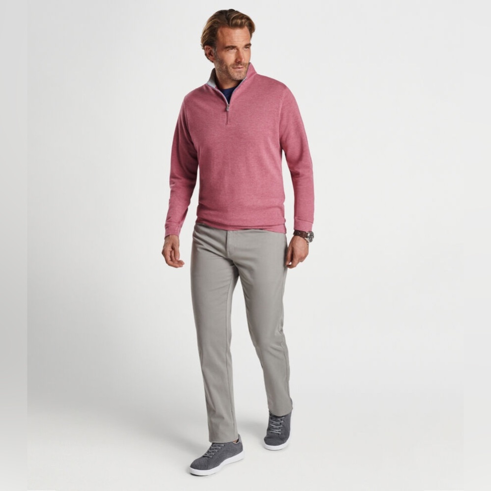 Peter Millar Crown Comfort Pullover Men’s Size L Classic Fit 1/4 Zip Modal